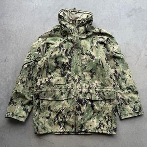 US Navy Jacket Small Type III Working Parka ECWCS NWU AOR2 Digital Camo Military